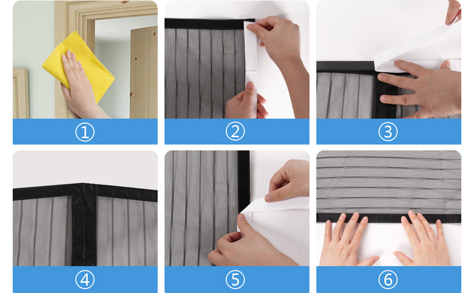 Magnetic Ultra - Mosquitera magnética para puerta